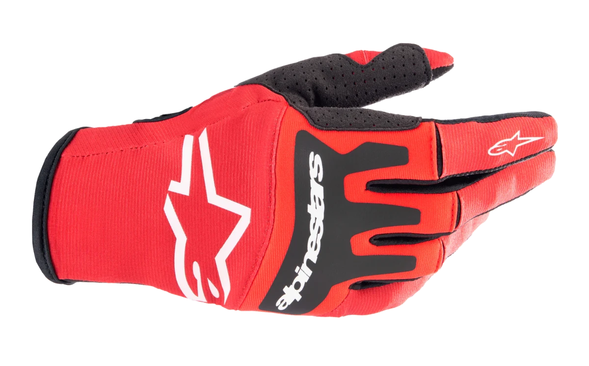 GUANTES ALPINESTARS TECHSTAR MARS RED BLACK