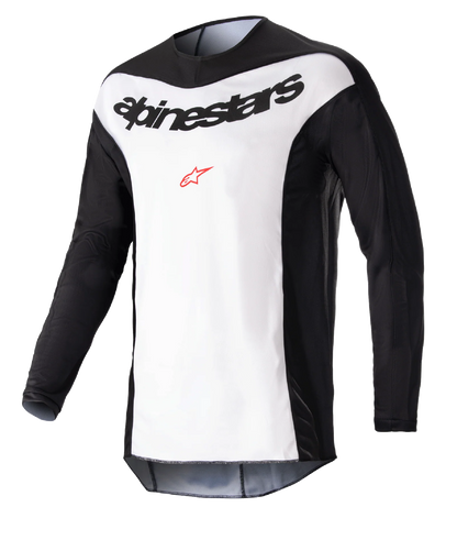 JERSEY ALPINESTARS FLUID LURV BLACK WHITE