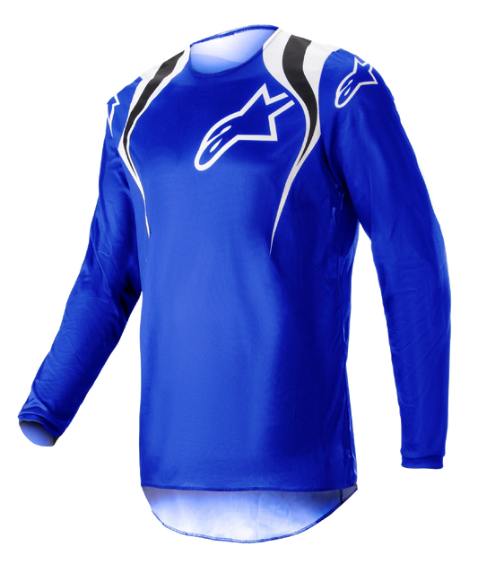 JERSEY ALPINESTARS FLUID NARIN BLUE RAY WHITE