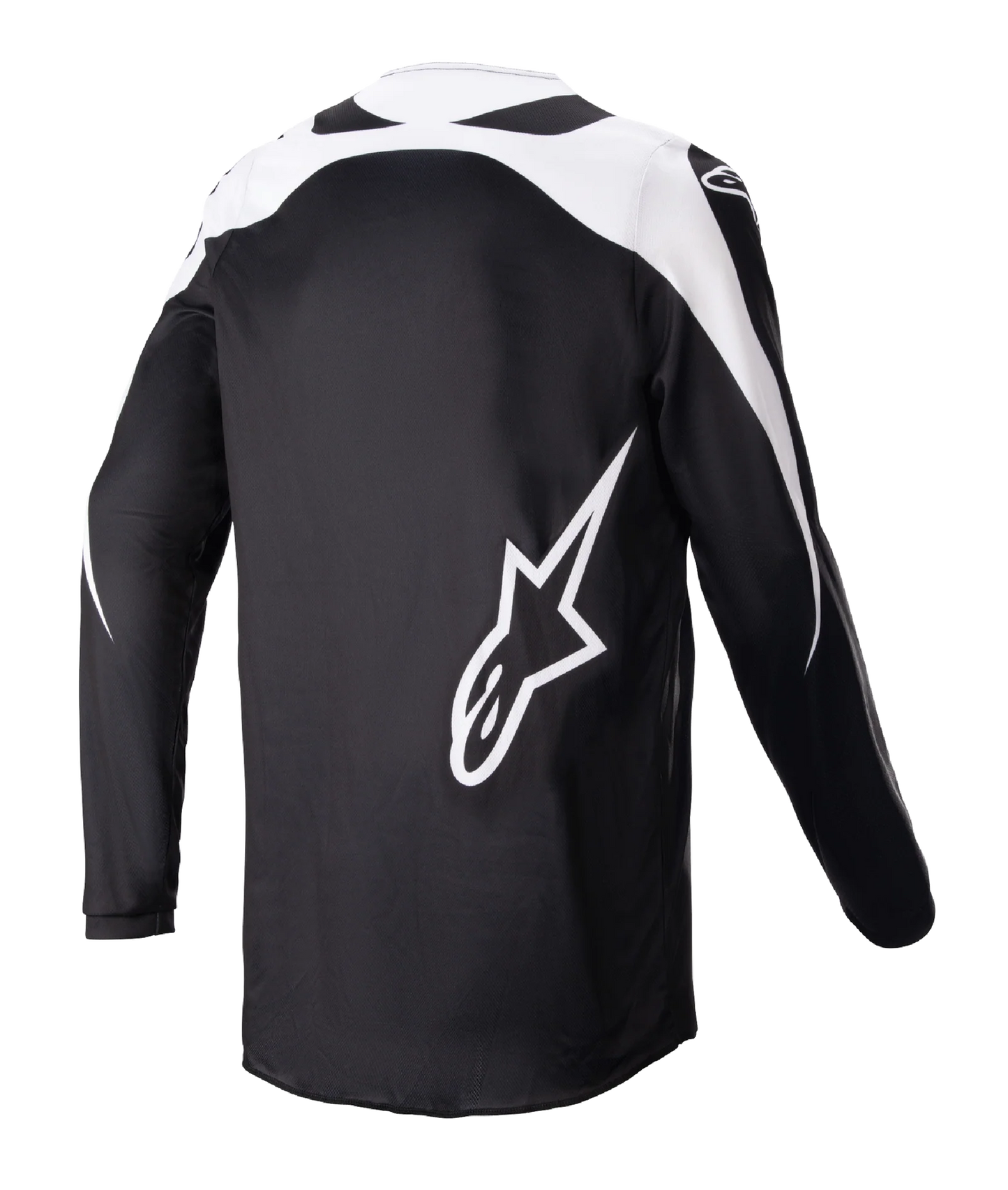 JERSEY ALPINESTARS FLUID NARIN BLACK WHITE