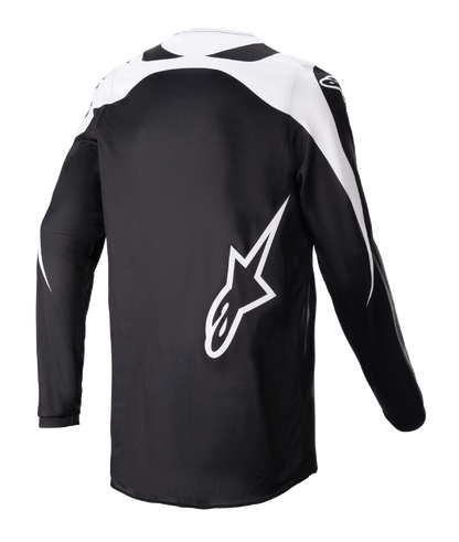 JERSEY ALPINESTARS FLUID NARIN BLACK WHITE